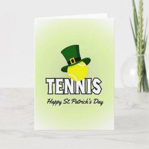 Tennis Hat Pattern Card