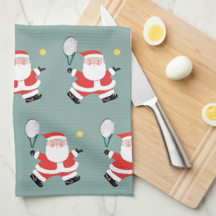Tennis Holiday Gift Idea Tea Towel