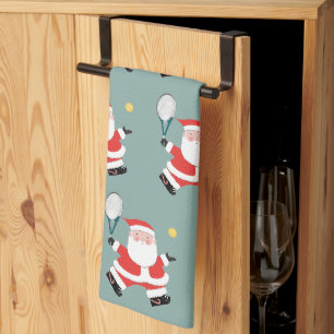 Tennis Holiday Gift Tea Towel