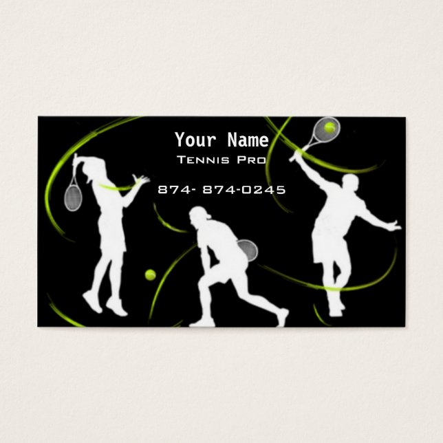 Tennis Instruction (Front)