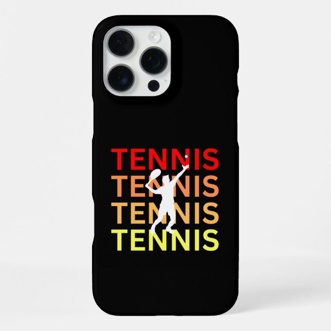 Tennis iPhone Case (Back)