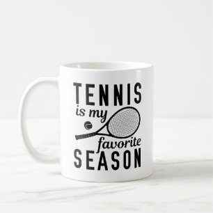 Tennis Is My Favourite Season Coffee Mug