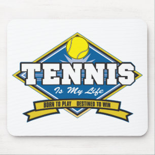 Tennis is My Life Mouse Mat