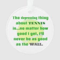 Tennis Joke Gift For Laughs Tennis Ball