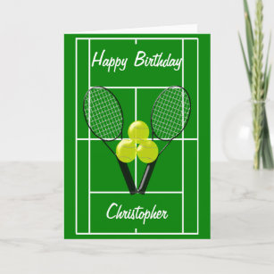 Lawn Tennis Cards Zazzle Uk