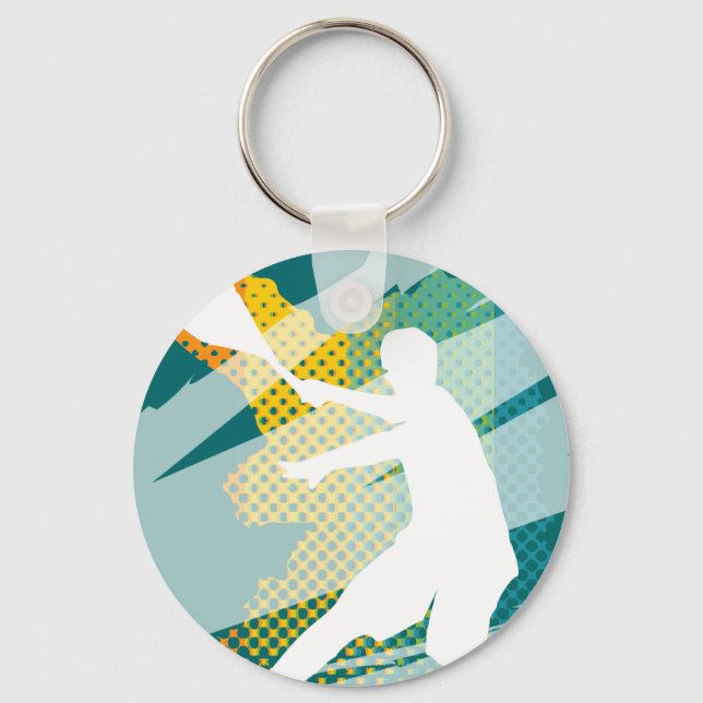 Tennis key chain and keychains (Front)