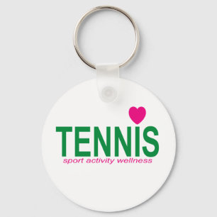 Tennis Key Ring