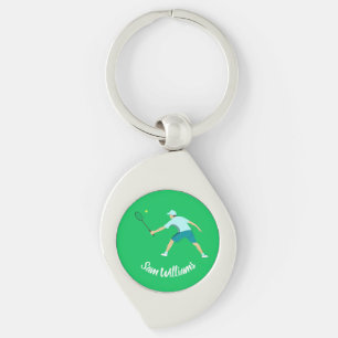 Tennis Key Ring