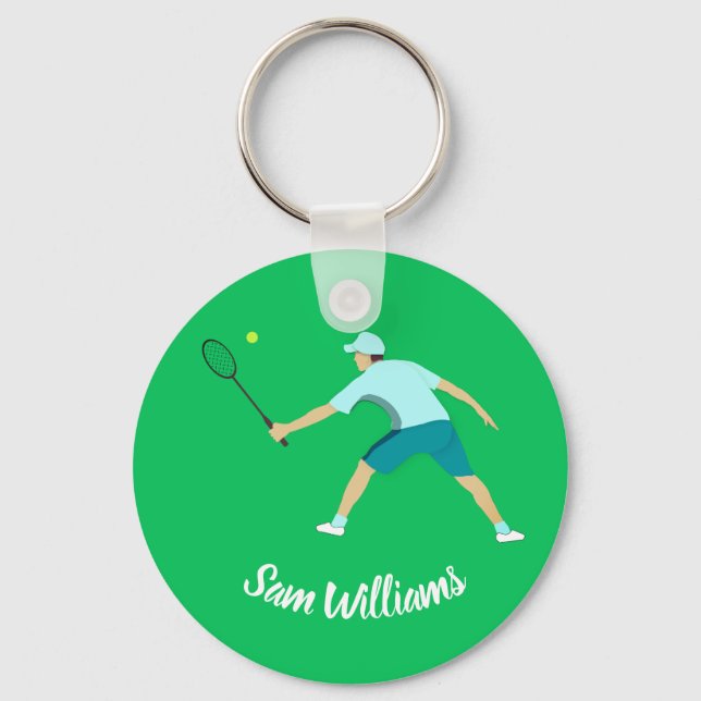 Tennis Key Ring (Front)