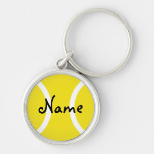 Tennis keychains with own name - Personalise