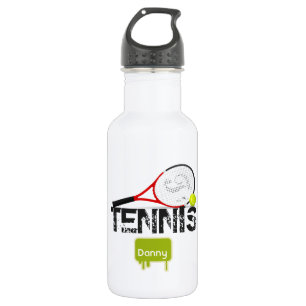 TENNIS Kid's Sports Water Bottle Personalised