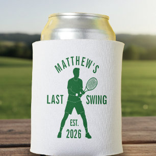 Tennis Last Swing Before the Ring Bachelor Party Can Cooler