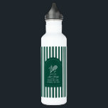 Tennis Last Swing Before The Ring Bachelorette 710 Ml Water Bottle<br><div class="desc">Celebrate the bride-to-be with this elegant tennis-themed bachelorette travel mug, featuring the playful phrase “Last Swing Before the Ring.” Perfect for tennis lovers, sporty brides, and chic hen party weekends. This personalised tumbler showcases a classic green tennis illustration paired with stylish typography, making it an ideal keepsake for a tennis...</div>