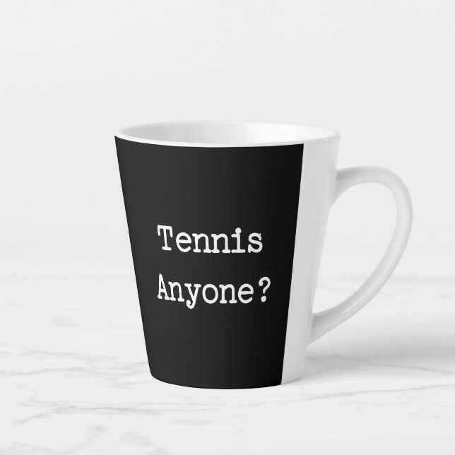 Tennis Latte Mug (Right)