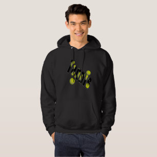 Tennis Logo And Balls, Hoodie