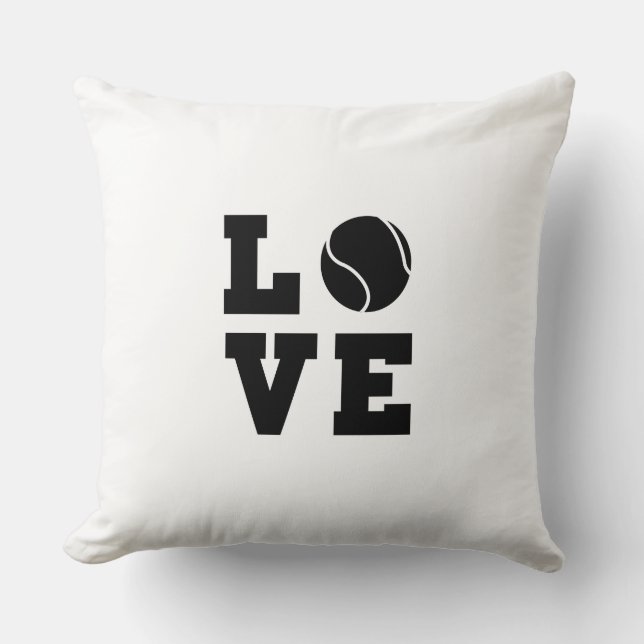 Tennis Love Cushion (Front)
