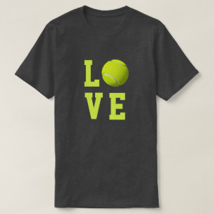 Tennis Love Customisable T-Shirt