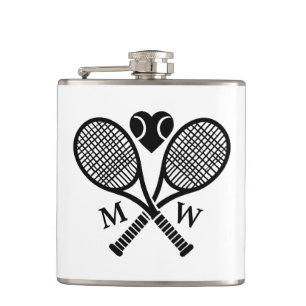 Tennis Love Hip Flask