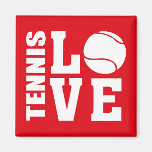 Tennis Love Magnet