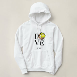 Tennis Love Motivational Sports Player Coach Gift Hoodie