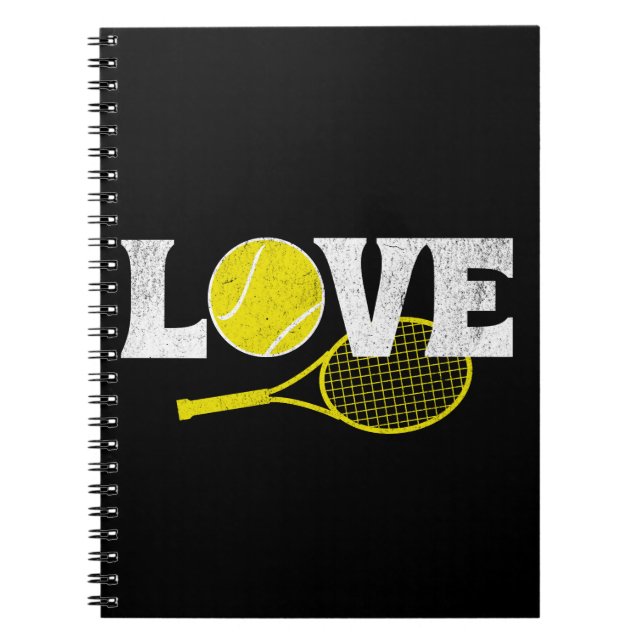Tennis Love Notebook (Front)