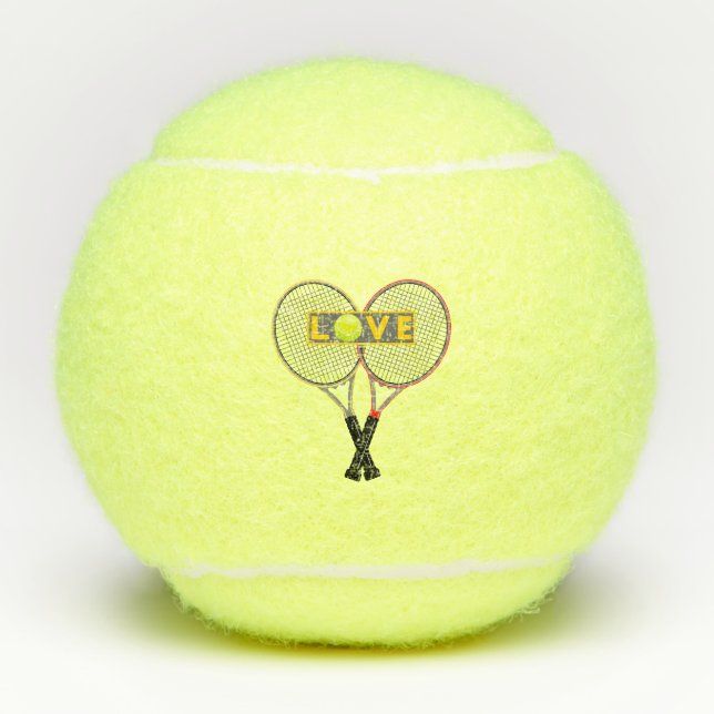 Tennis love tennis balls (Front)