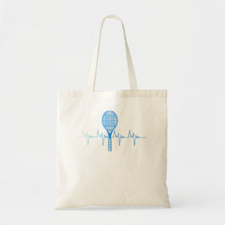 Tennis Love Tennis Heartbeat Tennis Player  Tote Bag