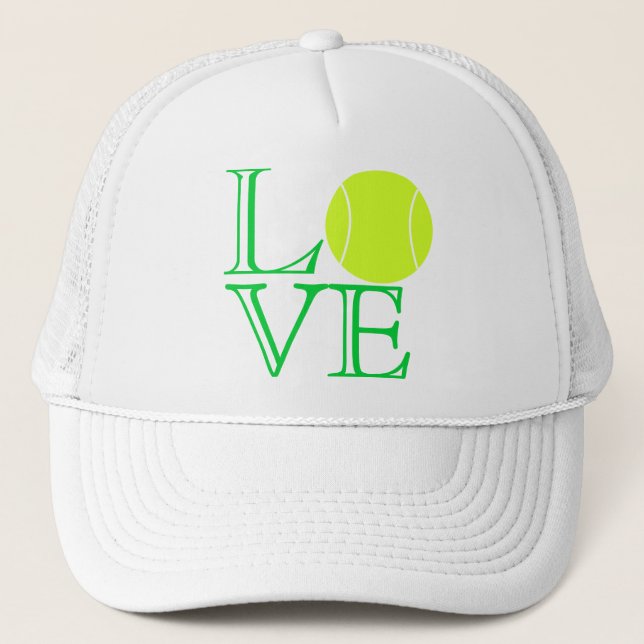 Tennis Love Trucker Hat (Front)