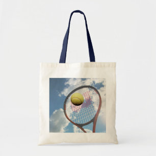 Tennis Lover Racket and Ball in the Air Bag