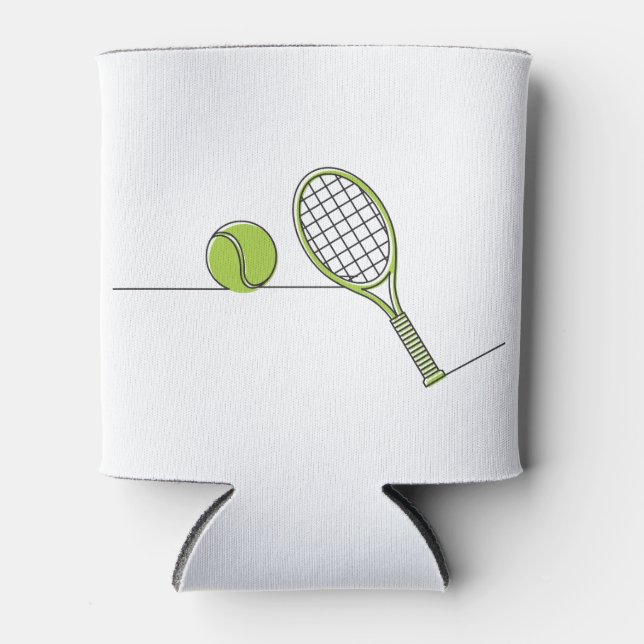 Tennis Lover | tennis gift Can Cooler (Front)