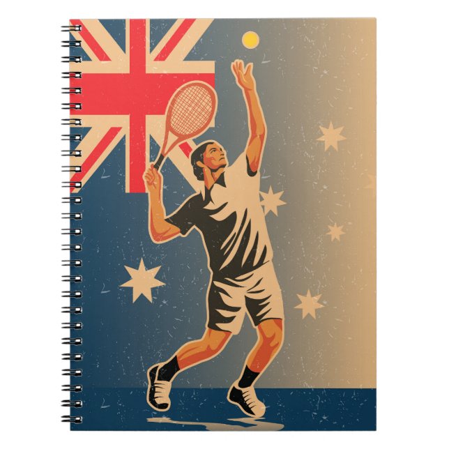 Tennis match notebook (Front)