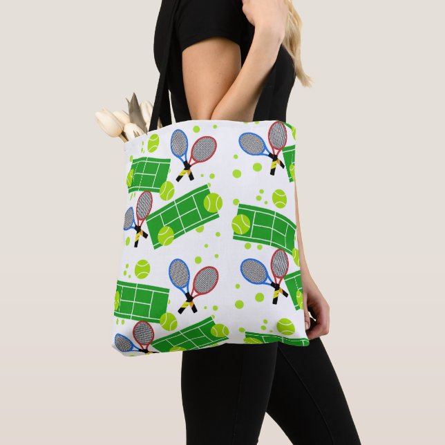 Tennis Match Tote (Close Up)