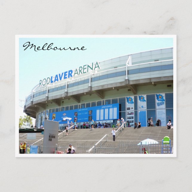 tennis melbourne arena postcard (Front)