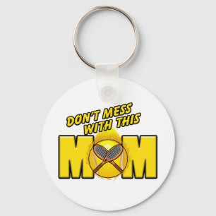 Tennis Mom Key Ring