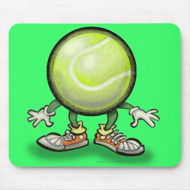 Tennis Mouse Mat (Front)