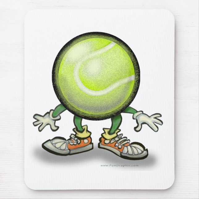 Tennis Mouse Mat (Front)
