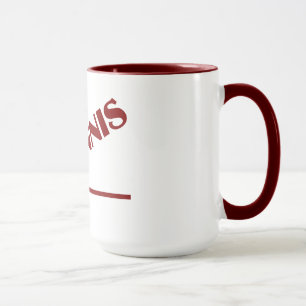 Tennis mug - choose style & customise