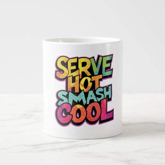 Tennis Mug Serve Hot Smash Cool (Front)
