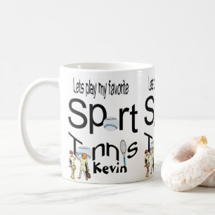 Tennis Mugs Sports