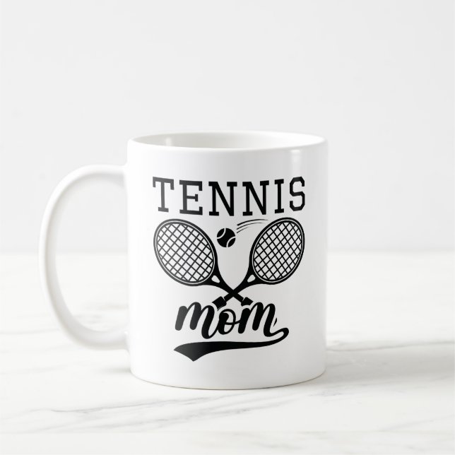Tennis Mum Coffee Mug (Left)