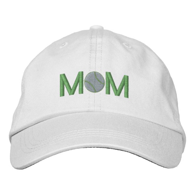 Tennis Mum Embroidered Hat (Front)