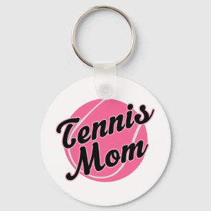 Tennis Mum Gift Key Ring