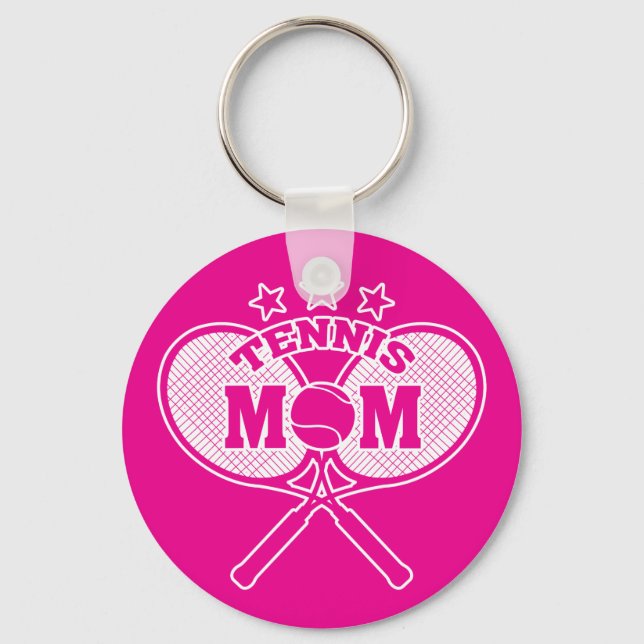 Tennis Mum Key Ring (Front)