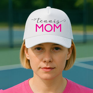 Tennis Mum Sporty Trucker Hat