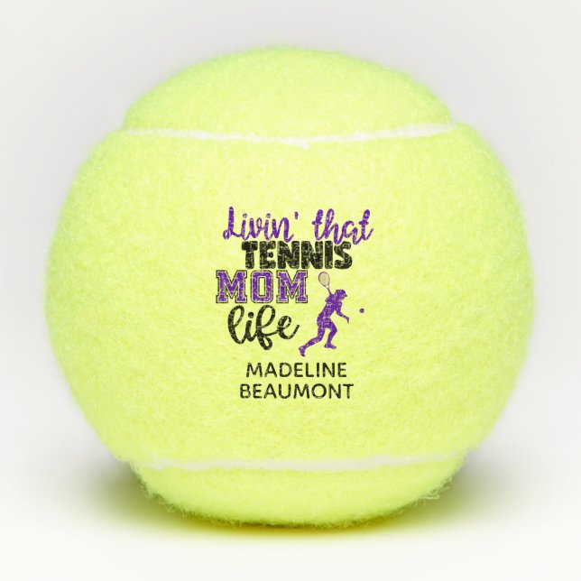 Tennis Mum Tennis Balls (Front)