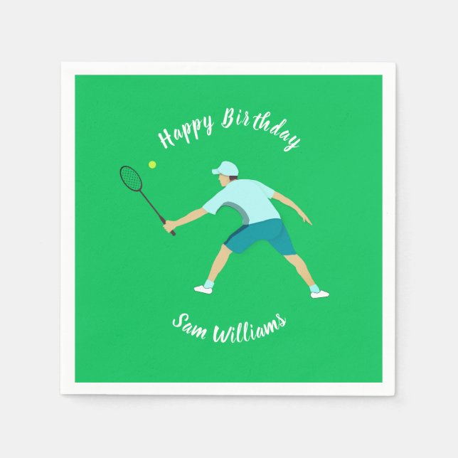 Tennis Napkin (Front)