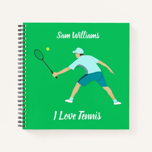 Tennis Notebook (Front)
