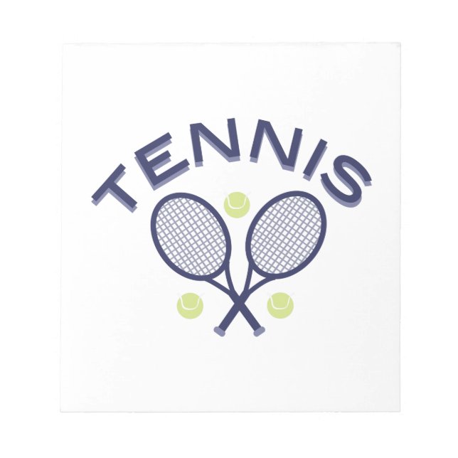 Tennis Notepad (Front)