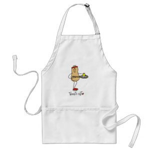 Tennis Nut T-shirts and GIfts Standard Apron