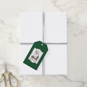 Tennis Old English Sheepdog (Grey 1) Dog Cute Gift Tags